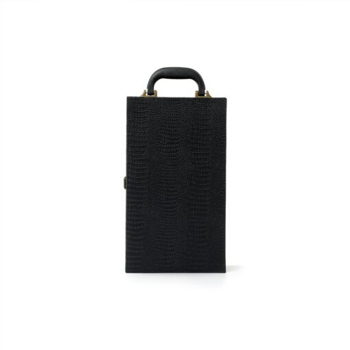 Kit Vinho Personalizado Couro Sintético - Preto SPX-03495-PRE - Imagem 6