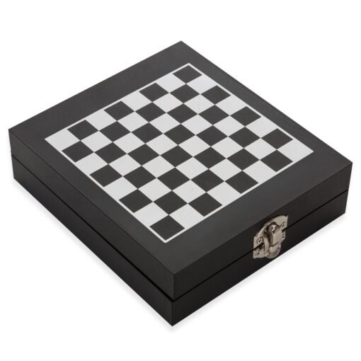 Kit Vinho Xadrez 4 Pçs Promocional em Jacareí – Preto - Imagem 4