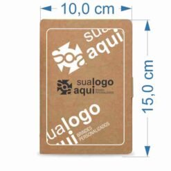 Alternative view of BLOCO DE ANOTAÇÕES C/ AUTO-ADESIVO SPX-11911SB NA COR KRAFT