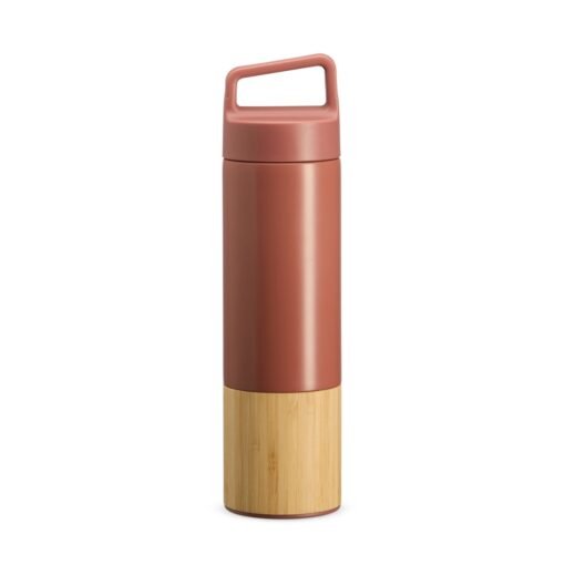 GARRAFA TÉRMICA 550ML BAMBU SPX-E@18790 NA COR VERMELHO