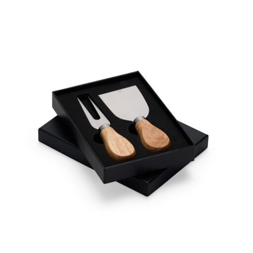 Kit Queijo Personalizado - Preto | Brindes Brasil
