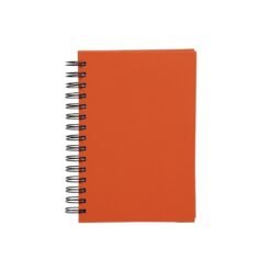 AGENDA WIRE-O CROMATO SPX-14932 NA COR LARANJA