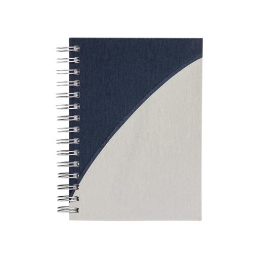 AGENDA WIRE-O METALIZADA MEIA SPX-14027 NA COR AZUL