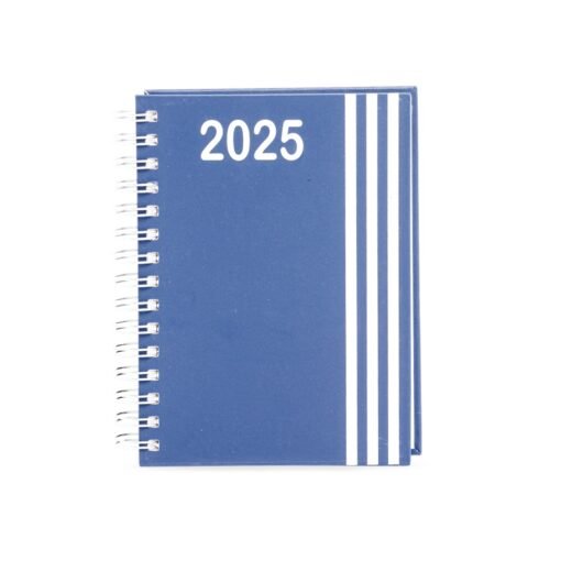AGENDA DIARIA WIRE-O SPX-14627 NA COR AZUL