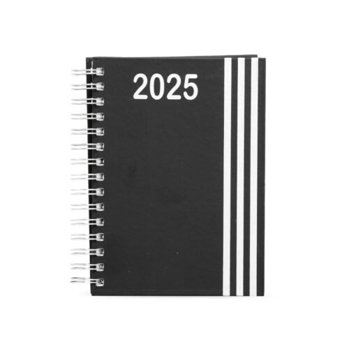 AGENDA DIARIA WIRE 2025-O SPX-14627 NA COR PRETO