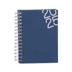 AGENDA DIARIA WIRE-O SPX-14626 NA COR AZUL