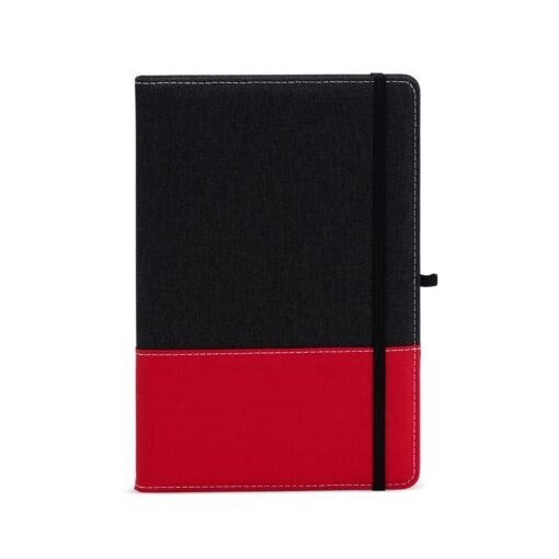 CADERNO A5 POLIÉSTER SPX-06100 NA COR VERMELHO