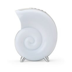 CAIXA DE SOM FORMATO CONCHA SPX-08005 NA COR BRANCO