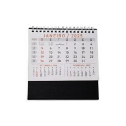 CALENDARIO DE MESA WIRE-O SPX-14950P NA COR PRETO