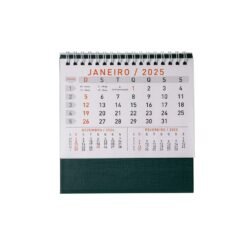 CALENDARIO DE MESA WIRE-O SPX-14950P NA COR VERDE