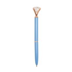 CANETA METAL DIAMANTE SPX-08175 NA COR AZUL