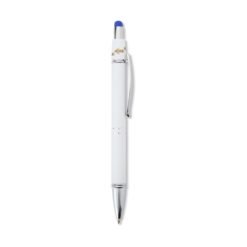 CANETA METAL TOUCH ANTIESTRESSE SPX-08134-BCO/AZE NA COR AZUL