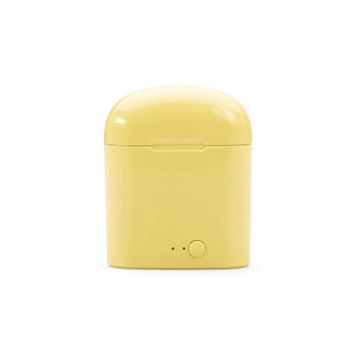 FONE BLUETOOTH C/ CARREGADOR SPX-14199 NA COR AMARELO