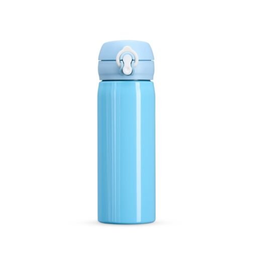 GARRAFA INOX 500ML SPX-18783B NA COR AZUL