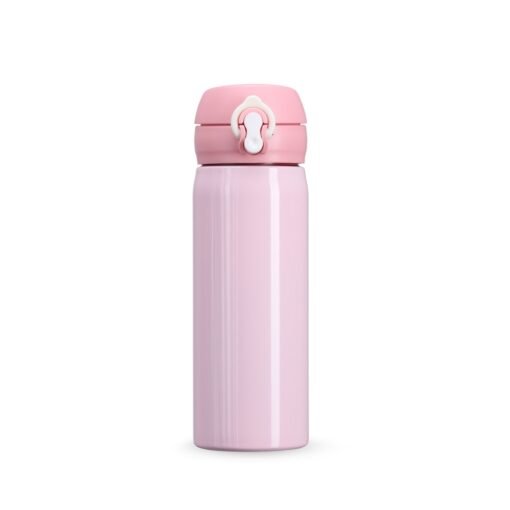 GARRAFA INOX 500ML SPX-18783B NA COR ROSA