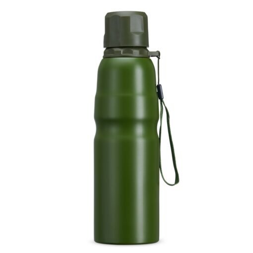 GARRAFA INOX 800ML SPX-18782 NA COR VERDE