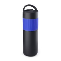 GARRAFA TÉRMICA SUPORTE PARA CELULAR 500 ML SPX-14786 NA COR PRETO