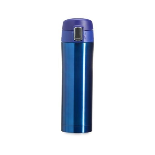 GARRAFA TÉRMICA METAL 450ML SPX-02087 NA COR AZUL