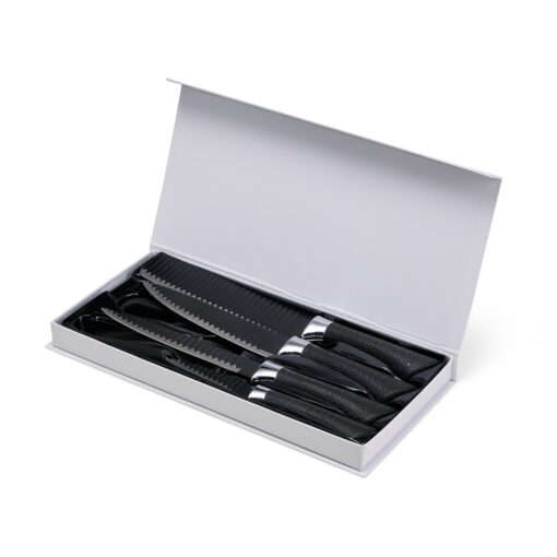 Alternative view of Kit Personalizado Churrasco 6 Peças na cor preto
