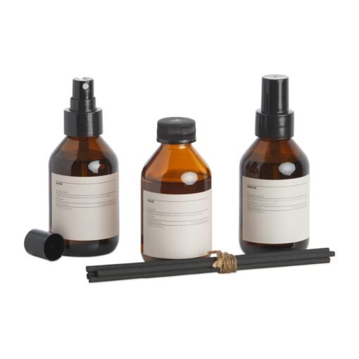 KIT C/ 3 AROMAS P/ AMBIENTES AVELÃ SPX-15012C NA COR MARROM