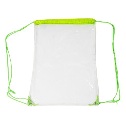 MOCHILA SACO EM PVC SPX-18744 NA COR VERDE