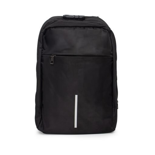 MOCHILA C/ CADEADO SEGREDO SPX-14185B-PRE/PRE NA COR PRETO