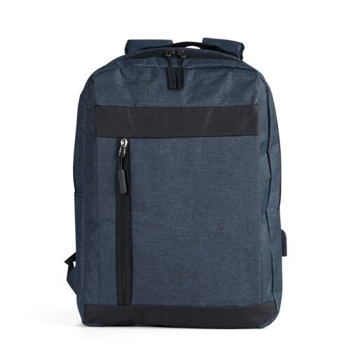 MOCHILA DE NYLON USB 21L SPX-01325B NA COR AZUL