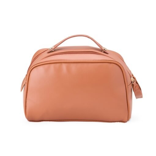 NÉCESSAIRE PU SPX-18804 NA COR MARROM
