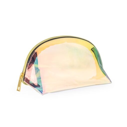 NÉCESSAIRE PLÁSTICO HOLOGRÁFICA SPX-08068 NA COR TRANSPARENTE
