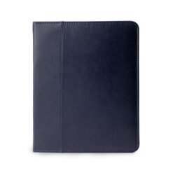 PASTA CADERNO DE COURO SINTÉTICO SPX-15054 NA COR AZUL