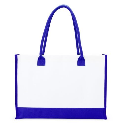 SACOLA DE JUTA SPX-18845-AZU NA COR AZUL