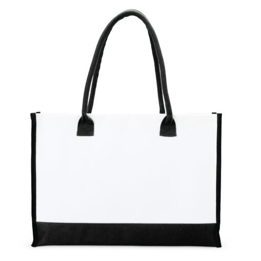 SACOLA DE JUTA SPX-18845-PRE NA COR PRETO