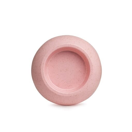 TIGELA PET DE FIBRA DE ARROZ 400ML SPX-15179B NA COR ROSA