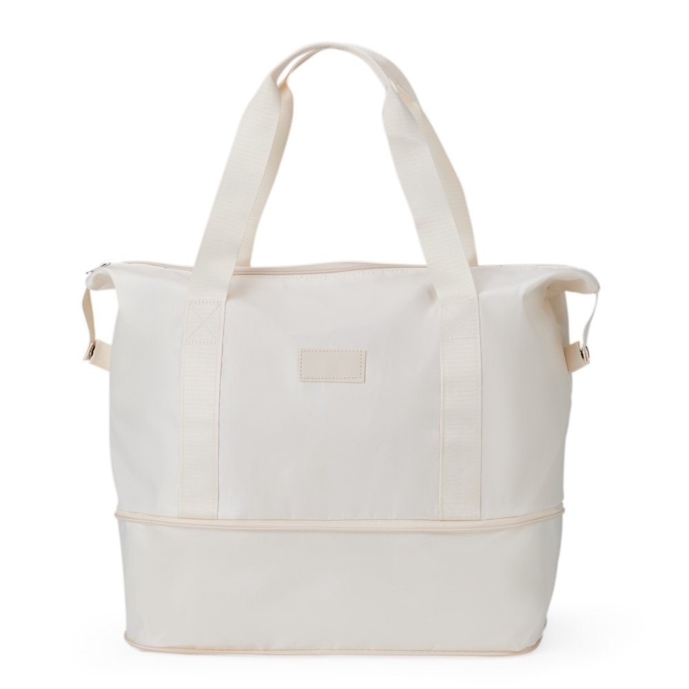 BOLSA ESPORTIVA POLIÉSTER EXPANSÍVEL 26 LITROS SPX-08229 NA COR BEGE