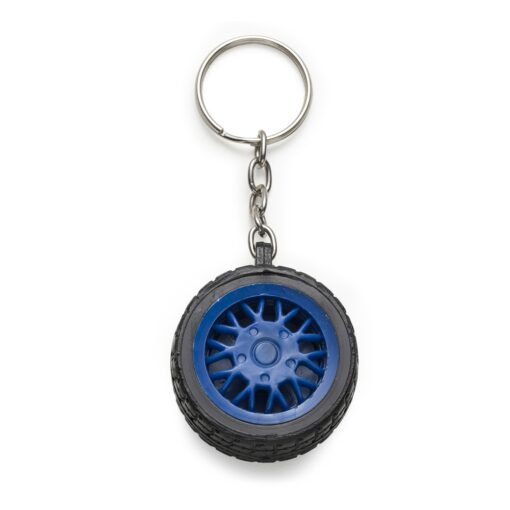 CHAVEIRO FORMATO PNEU  SPX-10123 NA COR AZUL