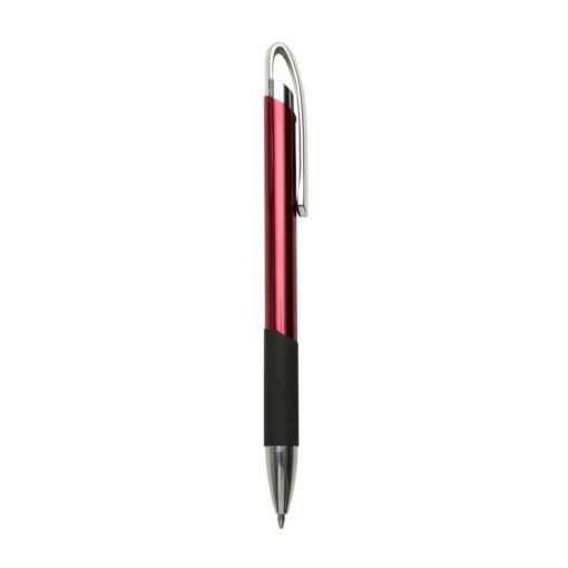 Caneta Personalizada Para Empresas Metal na cor vermelho