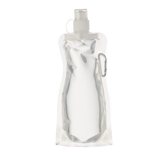 Squeeze Personalizado Plástico 450Ml - Transparente/Branco