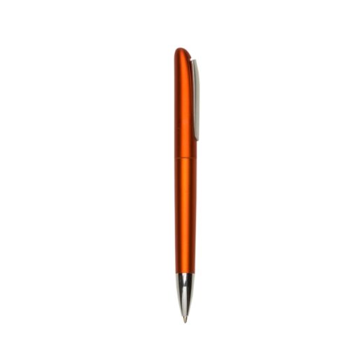 Caneta Personalizada Plástica - Laranja/Prata SPX-13440-LAR/PRA
