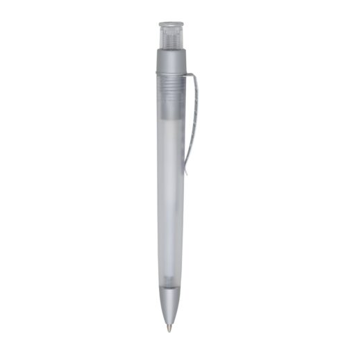 Caneta Personalizada Plástica - Branco/Prata SPX-00204-BCO