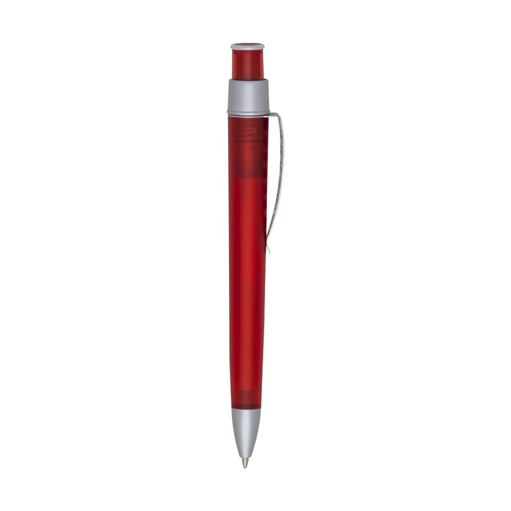 CANETA PLÁSTICA  SPX-00204 NA COR VERMELHO