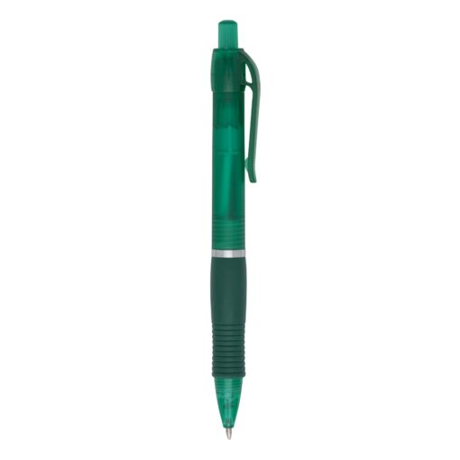 Caneta Personalizada Para Empresas Plástica na cor verde