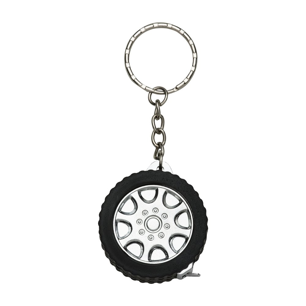 TRENA CHAVEIRO PNEU BRILHANTE  SPX-10415-BRILHANTE NA COR PRETO