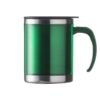 Caneca Promocional Acrílica 400ml Verde com Tampa
