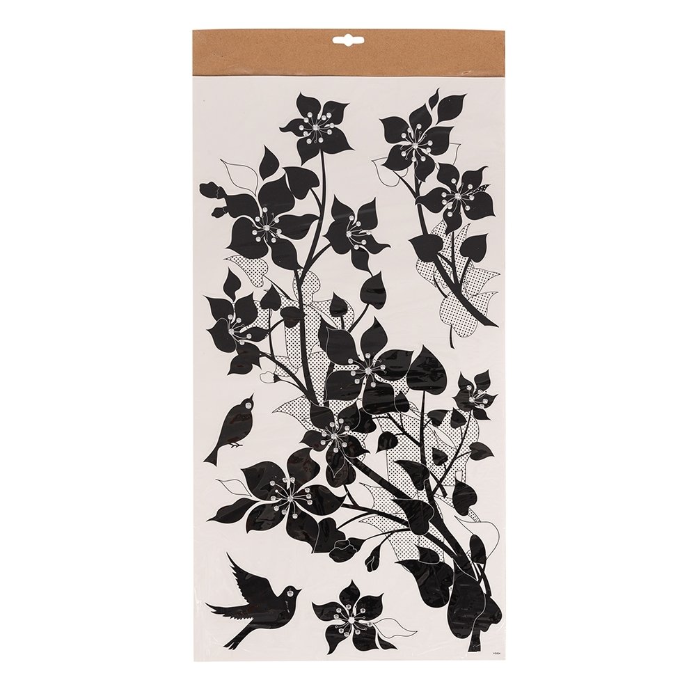ADESIVOS DECORATIVOS 3D SPX-P@ADS18105 NA COR PRETO