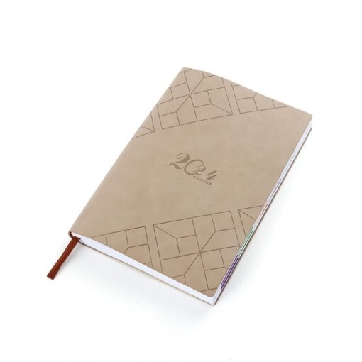 Agenda Personalizada Couro Sintético - Bege SPX-06028-BEG