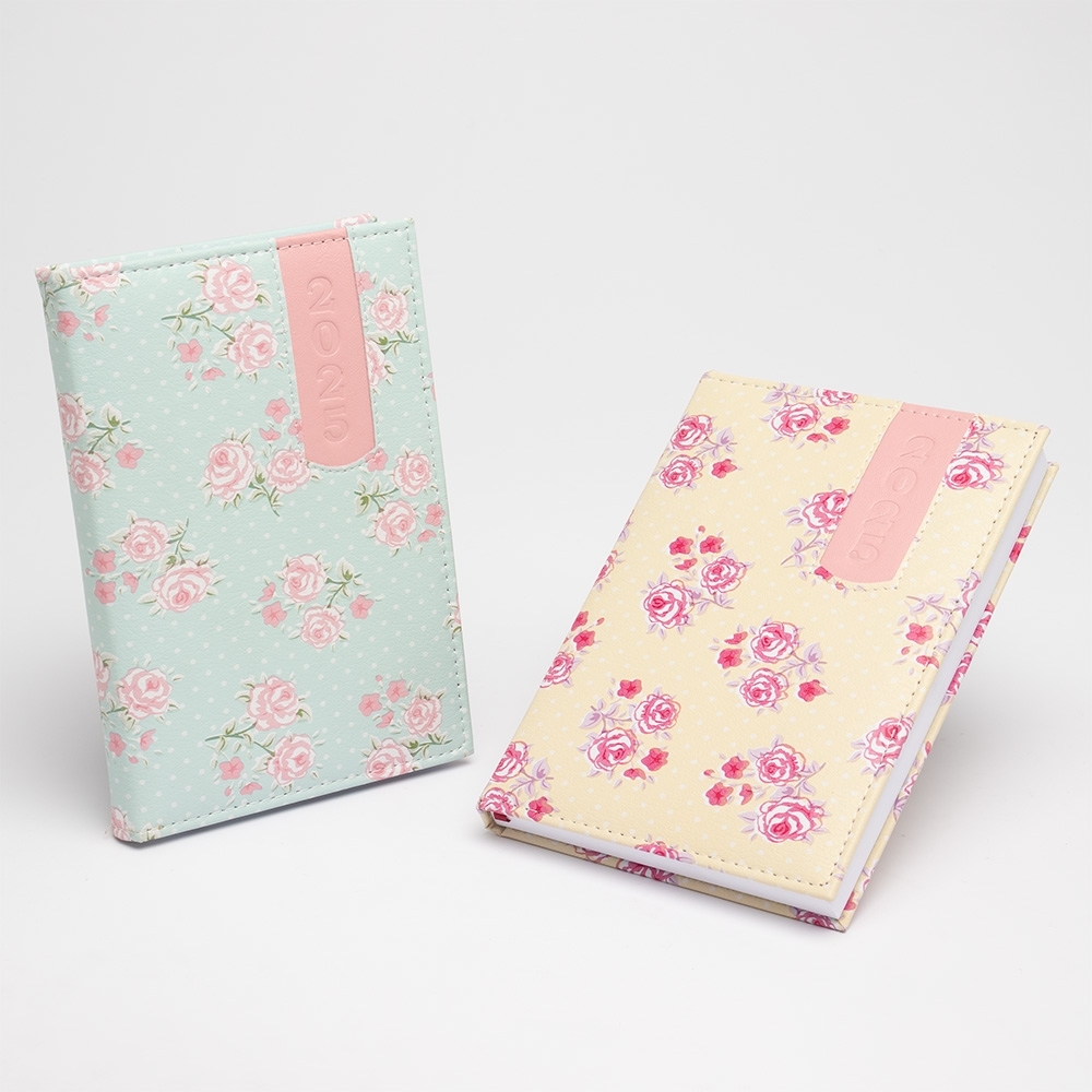 AGENDA CLASSICA FLORAL 2025 SPX-15102 NA COR VERDE
