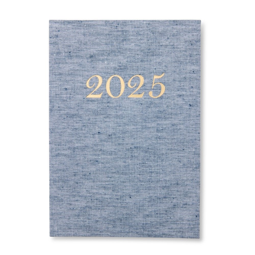 AGENDA DE LINHO 2025 SPX-06099 NA COR AZUL