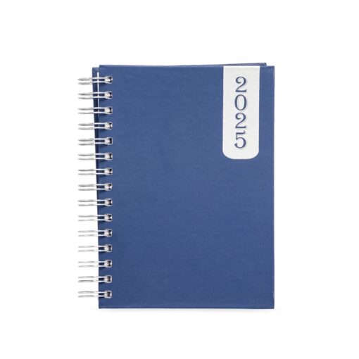 Agenda Personalizada Plástico - Azul/Prata SPX-14462-AZU