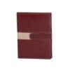 Agenda Personalizada Couro Sintético - Vermelho/Bege SPX-13919-VM/CRE