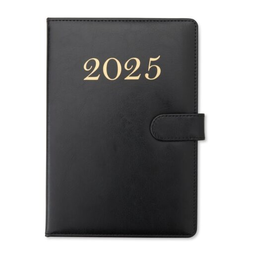 Agenda Personalizada Couro - Preto SPX-P@06107-PRE